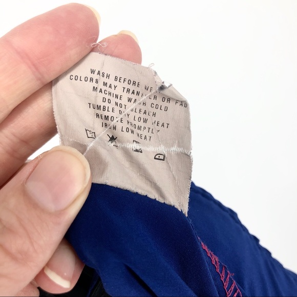 Sold! Smitten Small Polyester Royal Blue Scrub Set - Picture 6 of 14